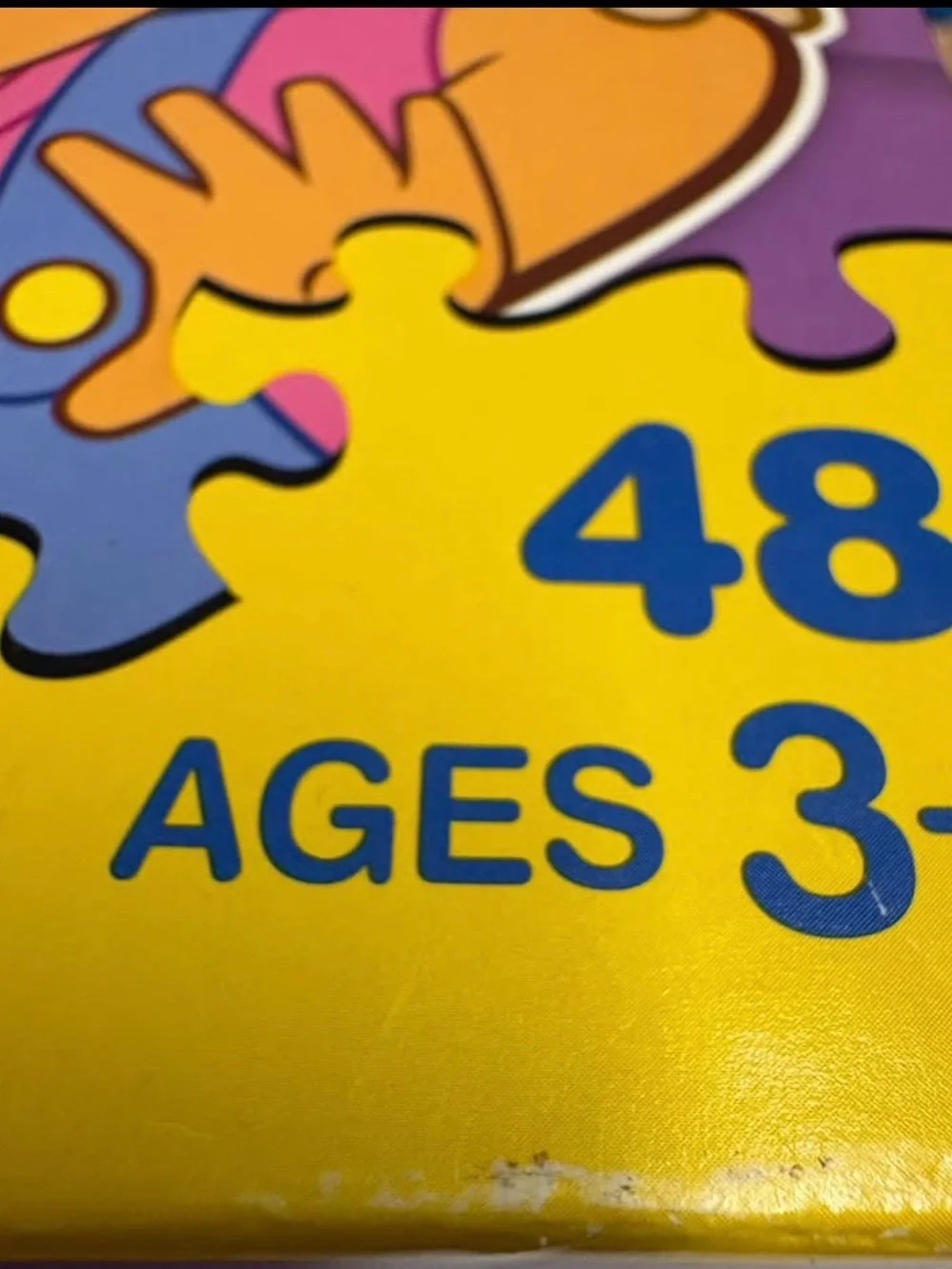 Dora the Explorer Counting Learning Puzzle - Purple
